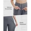 imagebaleaf Womens 14 Long Shorts Knee Length Capris Quick Dry Lightweight Cargo Hiking Cycling Zipper Pockets UPF 50Dark Gray