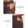 imagebaleaf Womens Sweatpants Cotton Joggers with Pockets Lounge Sweat Pants Tapered Casual Running Workout YogaDark Brown