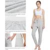imagebaleaf Womens Sweatpants Cotton Joggers with Pockets Lounge Sweat Pants Tapered Casual Running Workout YogaLight Gray