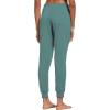 imagebaleaf Womens Sweatpants Cotton Joggers with Pockets Lounge Sweat Pants Tapered Casual Running Workout YogaMisty Green