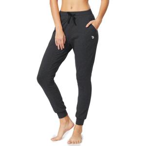 imagebaleaf Womens Sweatpants Cotton Joggers with Pockets Lounge Sweat Pants Tapered Casual Running Workout YogaCharcoal