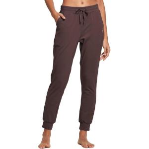imagebaleaf Womens Sweatpants Cotton Joggers with Pockets Lounge Sweat Pants Tapered Casual Running Workout YogaDark Brown