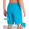 imagebaleaf Mens Mountain Bike Shorts 4D Padded Loosefit MTB Cycling Lightweight Bicycle Biking Shorts Zipper PocketsAqua Blue