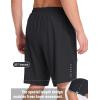 imagebaleaf Mens Mountain Bike Shorts 4D Padded Loosefit MTB Cycling Lightweight Bicycle Biking Shorts Zipper PocketsBlack