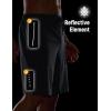 imagebaleaf Mens Mountain Bike Shorts 4D Padded Loosefit MTB Cycling Lightweight Bicycle Biking Shorts Zipper PocketsDark Gray
