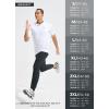 imagebaleaf Mens Joggers Pants Athletic Workout Track Running Gym Lightweight Quick Dry Tapered Jogger Zipper PocketsBlack