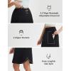 imagebaleaf Skorts for Women 20quot Golf Athletic Tennis Skirts Knee Length Pickleball Hiking Casual Skort Zipper Pockets UPF50Black