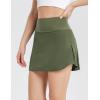 imagebaleaf Womens Pleated Tennis Skirt Golf Skorts for Woman High Waisted Lightweight Athletic Shorts PocketsArmy Green