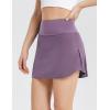 imagebaleaf Womens Pleated Tennis Skirt Golf Skorts for Woman High Waisted Lightweight Athletic Shorts PocketsCardamom Purple