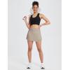 imagebaleaf Womens Pleated Tennis Skirt Golf Skorts for Woman High Waisted Lightweight Athletic Shorts PocketsKhaki