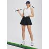 imagebaleaf Womens Tennis Skirts High Waisted Tummy Control Pleated Athletic Golf Skorts Skirts for Running with 2 PocketsBlack2 Side Pockets