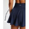 imagebaleaf Womens Tennis Skirts High Waisted Tummy Control Pleated Athletic Golf Skorts Skirts for Running with 2 PocketsNavy