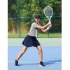 imagebaleaf Womens Tennis Skirts High Waisted Tummy Control Pleated Athletic Golf Skorts Skirts for Running with 2 PocketsNavy