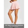 imagebaleaf Womens Tennis Skirts High Waisted Tummy Control Pleated Athletic Golf Skorts Skirts for Running with 2 PocketsPink