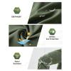 imagebaleaf Mens Hiking Pants Ripstop Lightweight Cargo Waterproof Travel Pants Quick Dry with Zip Pockets UPF 50 WorkArmy Green