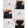 imagebaleaf Womens 26quot29quot Work Pants Stretchy Golf Lightweight Stretch Flare Dress Pant Pockets Bussiness UPF 5026inblack