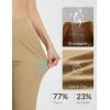 imagebaleaf Womens 26quot29quot Work Pants Stretchy Golf Lightweight Stretch Flare Dress Pant Pockets Bussiness UPF 5026inbrown