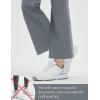 imagebaleaf Womens 26quot29quot Work Pants Stretchy Golf Lightweight Stretch Flare Dress Pant Pockets Bussiness UPF 5026indark Gray