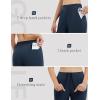 imagebaleaf Womens 26quot29quot Work Pants Stretchy Golf Lightweight Stretch Flare Dress Pant Pockets Bussiness UPF 5026innavy Blue