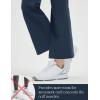 imagebaleaf Womens 26quot29quot Work Pants Stretchy Golf Lightweight Stretch Flare Dress Pant Pockets Bussiness UPF 5026innavy Blue