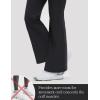 imagebaleaf Womens 26quot29quot Work Pants Stretchy Golf Lightweight Stretch Flare Dress Pant Pockets Bussiness UPF 5029inblack