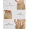 imagebaleaf Womens 26quot29quot Work Pants Stretchy Golf Lightweight Stretch Flare Dress Pant Pockets Bussiness UPF 5029inbrown