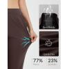 imagebaleaf Womens 26quot29quot Work Pants Stretchy Golf Lightweight Stretch Flare Dress Pant Pockets Bussiness UPF 5029indark Brown
