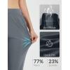 imagebaleaf Womens 26quot29quot Work Pants Stretchy Golf Lightweight Stretch Flare Dress Pant Pockets Bussiness UPF 5029indark Gray