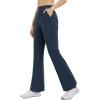 imagebaleaf Womens 26quot29quot Work Pants Stretchy Golf Lightweight Stretch Flare Dress Pant Pockets Bussiness UPF 5029innavy Blue