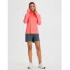 imagebaleaf Womens Sun Shirts UPF 50 Hoodie Long Sleeve Spf UV Shirt Lightweight Quick Dry Hiking Zip PocketPink