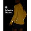 imagebaleaf Womens Sun Shirts UPF 50 Hoodie Long Sleeve Spf UV Shirt Lightweight Quick Dry Hiking Zip PocketYellow