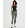 imagebaleaf Womens Travel Pants with Zipper Pockets Stretchy Work Pants Business Casual Slacks Golf Pants Dressy with PocketsGreen