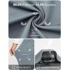 imagebaleaf Womens Wide Leg Dress Pants Stretch High Waist Yoga Pants Casual Slacks Pockets Pull On Travel Petite Plus SizeDark Grey