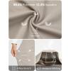 imagebaleaf Womens Wide Leg Dress Pants Stretch High Waist Yoga Pants Casual Slacks Pockets Pull On Travel Petite Plus SizeKhaki