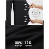 imagebaleaf Womens Yoga Dress Pants Wide Leg with Pockets High Waist Stretch Casual Work Travel SweatpantsBlack