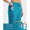 imagebaleaf Womens 15quot Long Shorts Below The Knee Capri Hiking Cargo Shorts Lightweight Quick Dry Elastic Waist for Casual17inglacier Blue