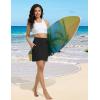 imagebaleaf Womens 2025 17quot Swim Skirt Bottoms High Waisted Modest Bathing Suit Skirt Tummy Control Swim BottomsBlack 17 B
