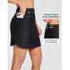 imagebaleaf Womens 2025 17quot Swim Skirt Bottoms High Waisted Modest Bathing Suit Skirt Tummy Control Swim BottomsBlack 17 a