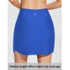 imagebaleaf Womens 2025 17quot Swim Skirt Bottoms High Waisted Modest Bathing Suit Skirt Tummy Control Swim BottomsRoyal Blue 17 a