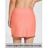 imagebaleaf Womens 2025 17quot Swim Skirt Bottoms High Waisted Modest Bathing Suit Skirt Tummy Control Swim BottomsScorched Red 17 a