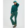 imagebaleaf Womens Flare Leggings with 4 Pockets Scrunch Workout Cargo Leggings High Waist Casual Gym Yoga PantsDark Green