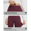 imagebaleaf Womens Fleece Lined Leggings 4 Pockets Warm Thermal Winter Insulated Petite Pants Snow Cold GearRed