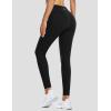 imagebaleaf Womens Fleece Lined Leggings Water Resistant Thermal Winter Warm Tights High Waisted with Pockets Running GearAblack27