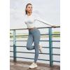 imagebaleaf Womens Fleece Lined Leggings Water Resistant Thermal Winter Warm Tights High Waisted with Pockets Running GearAniagara27