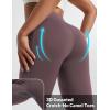 imagebaleaf Womens Fleece Lined Thermal Leggings High Waisted Warm Winter Running Hiking Pants with Pockets Water ResistantDark Brown