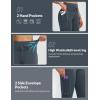 imagebaleaf Womens Fleece Lined Thermal Leggings High Waisted Warm Winter Running Hiking Pants with Pockets Water ResistantDark Gray