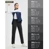 imagebeleaf Womens Travel Pants Fleece Lined High Waisted Golf Pants Winter Warm Thermal Water Resistant Athletic Work CasualBlack