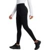 imagebaleaf Womens Fleece Lined Pants Hiking Cargo Pants Pockets Water Resistant Thermal Warm Insulated TightsBlack