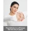 imagebaleaf Womens Long Sleeve Crop Workout Tops Soft Athletic Running Gym Shirts Casual Quick Dry TShirt with Thumb HolesWhite
