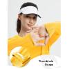 imagebaleaf Womens Long Sleeve Workout Athletic Shirts Lightweight Stretchy Running Yoga Tops with Cross Hem Thumb LoopYellow